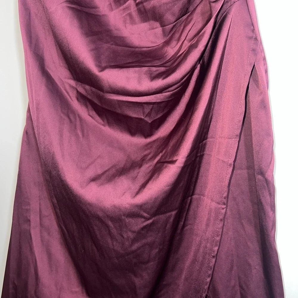Abercrombie & Fitch NEW Cowl Neck Draped Maxi Dress small
